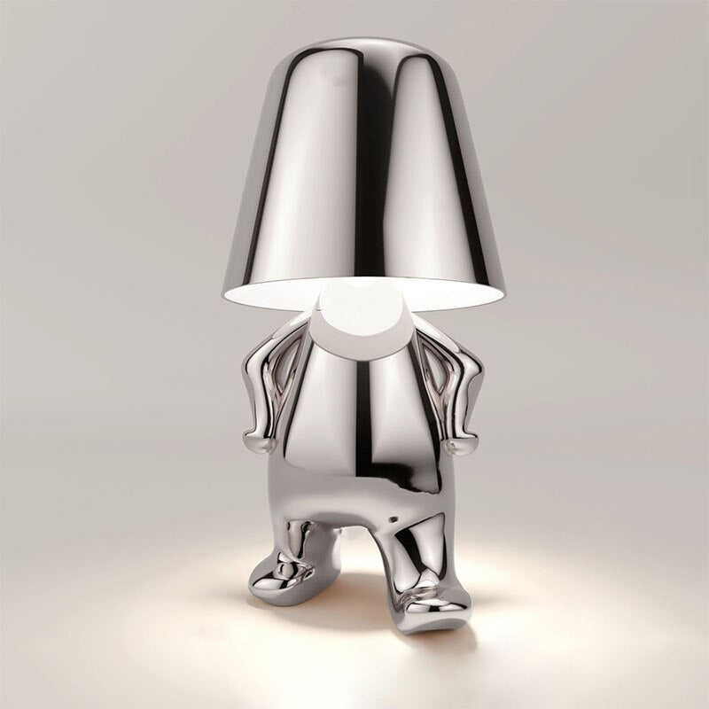Lampe de Chevet - Schtroumpf doré