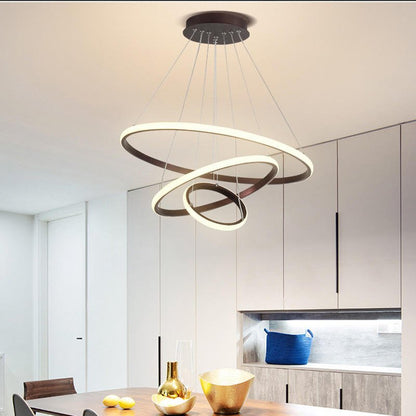 Suspension LED Orbitale – Élégance et Personnalisation Totale