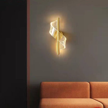 Applique Murale Velina – Élégance Sculpturale et Lumière Sublimée