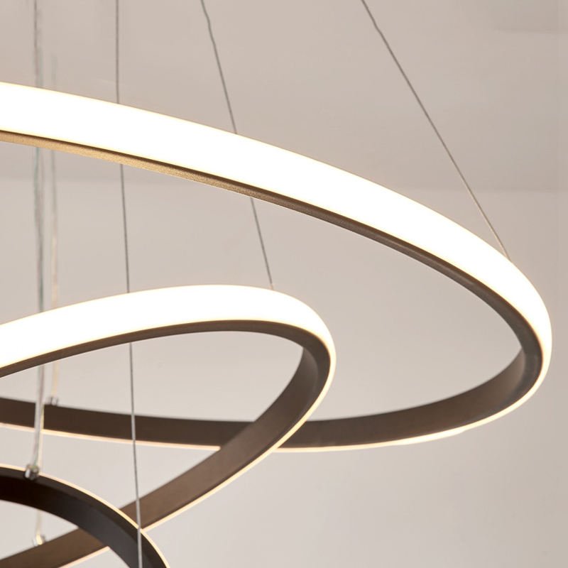 Suspension LED Orbitale – Élégance et Personnalisation Totale