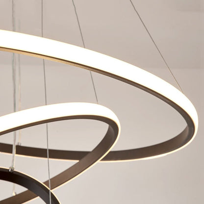 Suspension LED Orbitale – Élégance et Personnalisation Totale