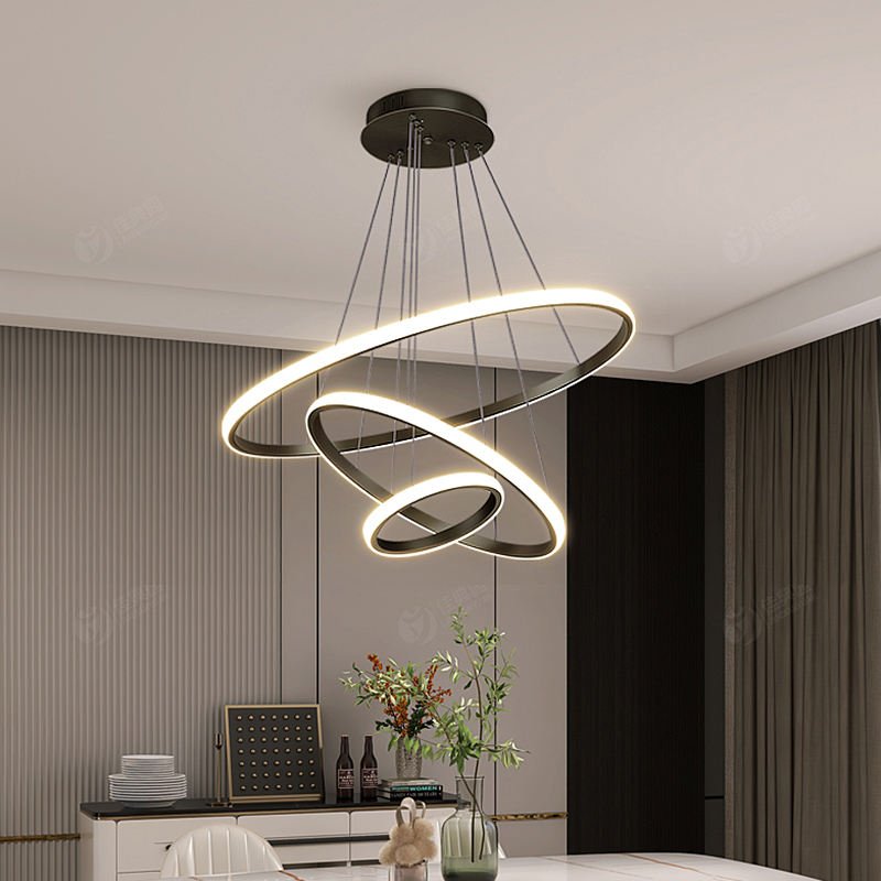 Suspension LED Orbitale – Élégance et Personnalisation Totale