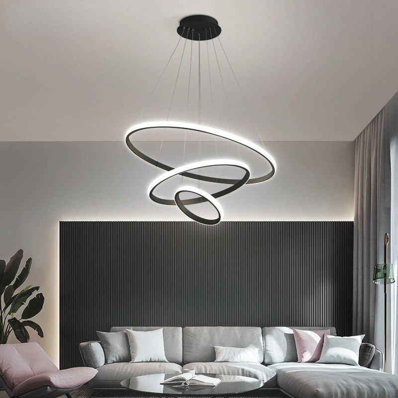 Suspension LED Orbitale – Élégance et Personnalisation Totale