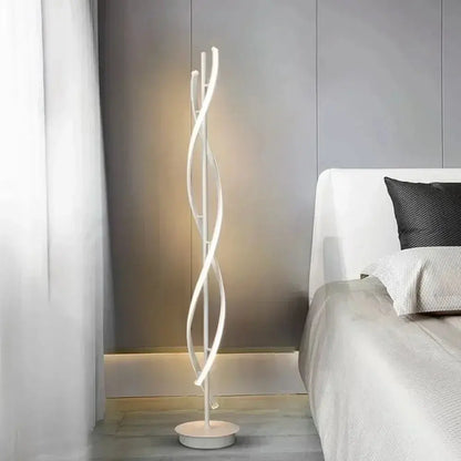 Lampadaire Helixa – La Danse de la Lumière