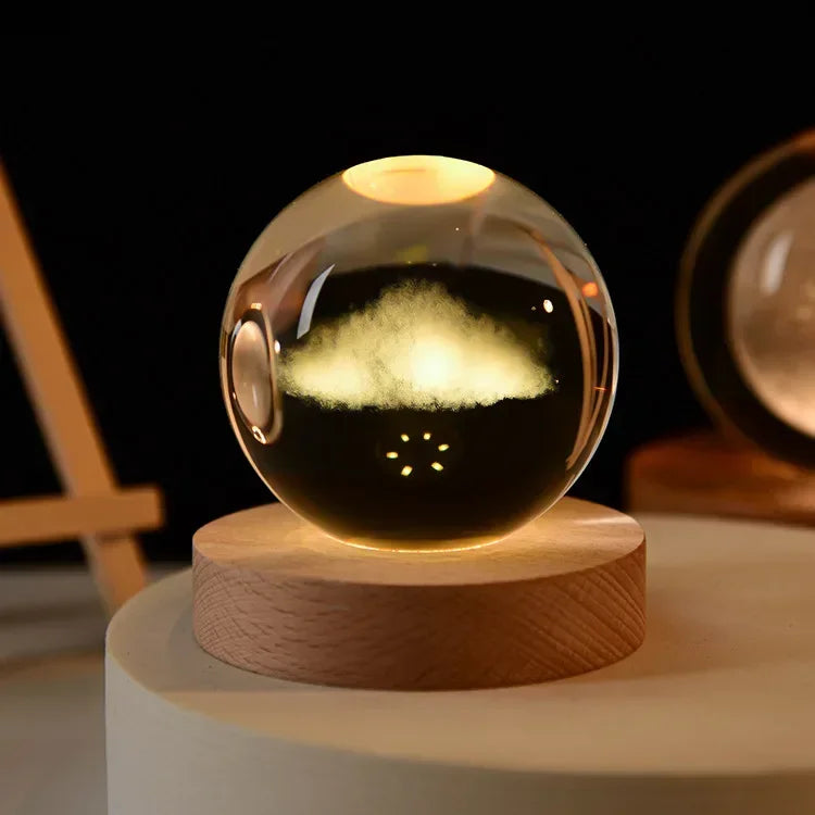 Lampe Aura – L’Éclat Intime du Cristal
