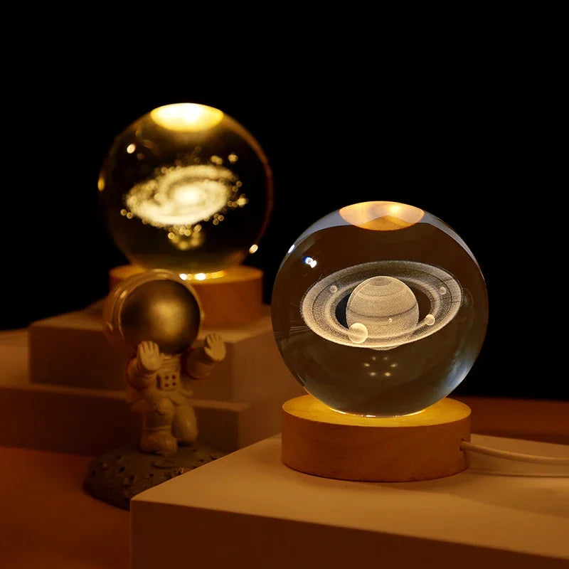 Lampe Aura – L’Éclat Intime du Cristal