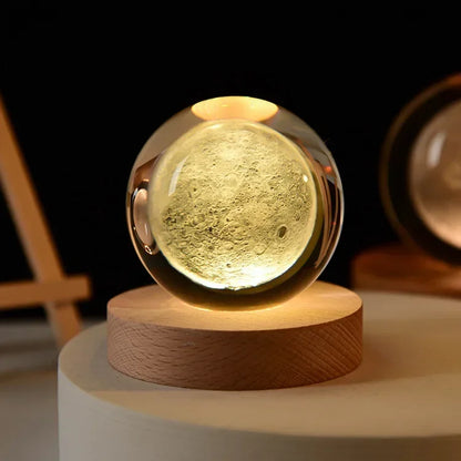 Lampe Aura – L’Éclat Intime du Cristal