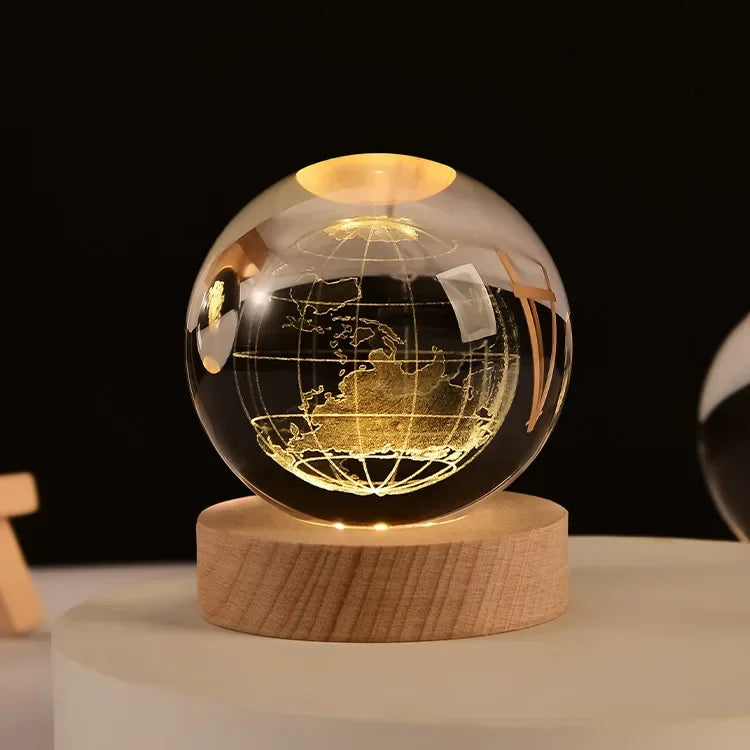 Lampe Aura – L’Éclat Intime du Cristal