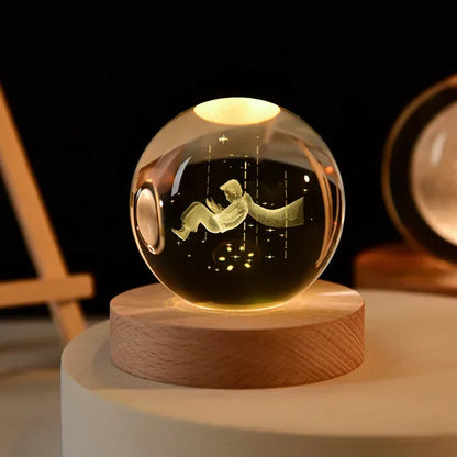 Lampe Aura – L’Éclat Intime du Cristal
