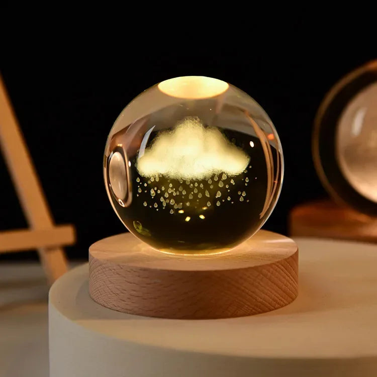 Lampe Aura – L’Éclat Intime du Cristal