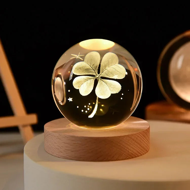 Lampe Aura – L’Éclat Intime du Cristal