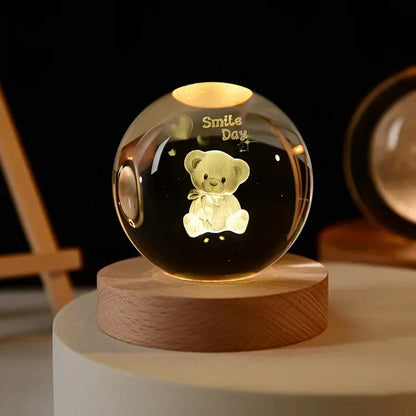 Lampe Aura – L’Éclat Intime du Cristal