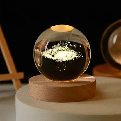 Lampe Aura – L’Éclat Intime du Cristal