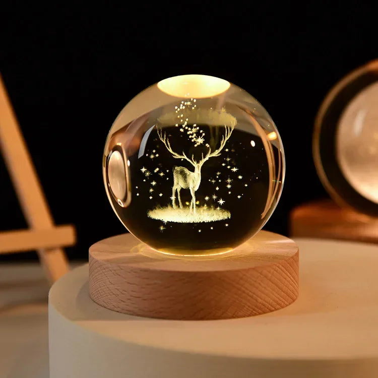 Lampe Aura – L’Éclat Intime du Cristal