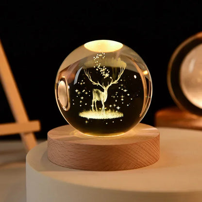 Lampe Aura – L’Éclat Intime du Cristal