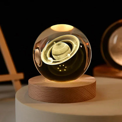 Lampe Aura – L’Éclat Intime du Cristal