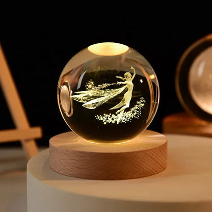 Lampe Aura – L’Éclat Intime du Cristal