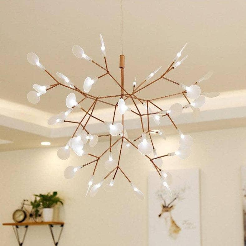Suspension Florale Design – Élégance & Lumière Unique