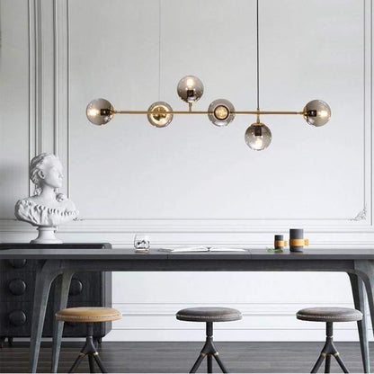 Suspension Orbis – L’Équilibre Lumineux