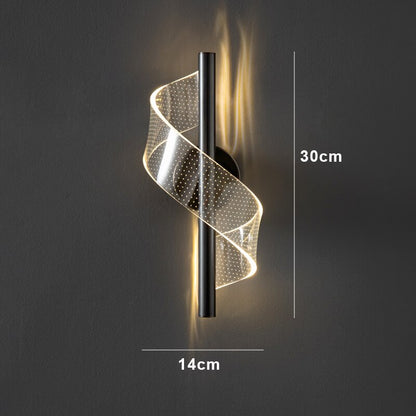 Applique Murale Velina – Élégance Sculpturale et Lumière Sublimée
